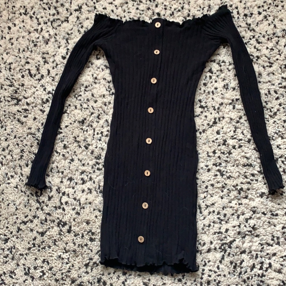Kylie Jenner bodycon Black Fashion Nova Dress